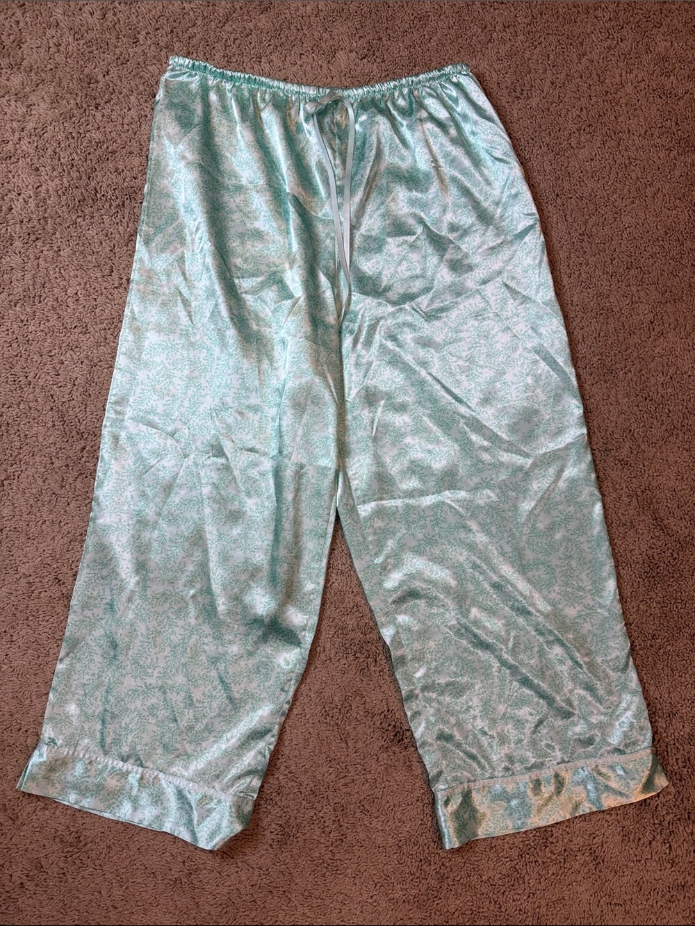 Secret Treasures Silky Mint Pajama Set - Picture 4 of 4